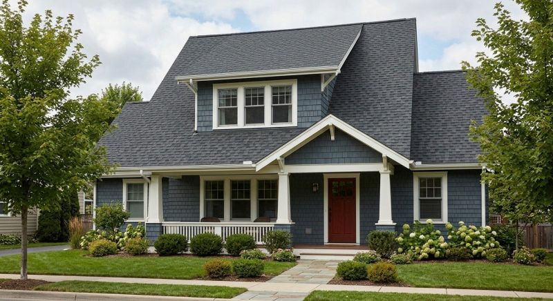 A Frame Roof Installation in Farmville, VA