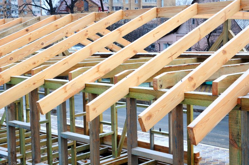 A Frame Roof Installation in Farmville, VA