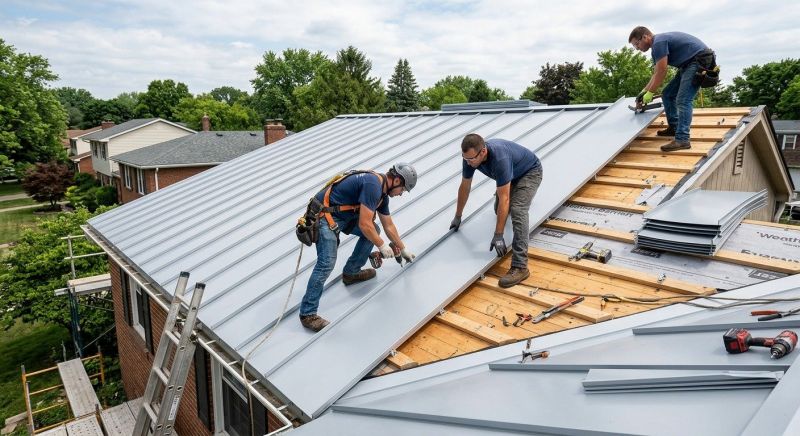 Aluminum Roof Installation in Charlotte County, VA