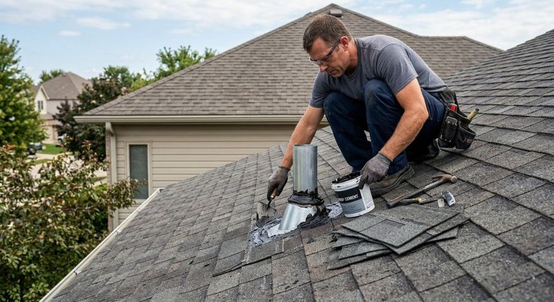 Asphalt Roof Leak Repair in Appomattox, VA