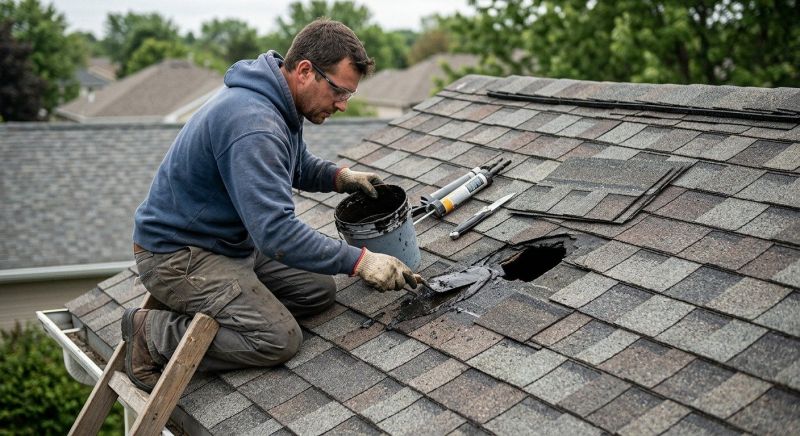 Asphalt Roof Leak Repair in Farmville, VA