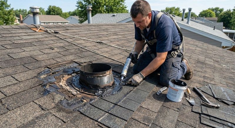 Asphalt Roof Leak Repair in Prince Edward County, VA