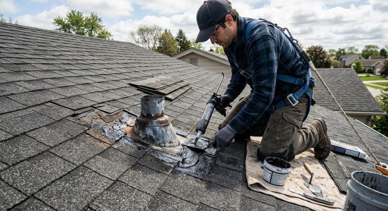 Asphalt Roof Leak Repair in Prince Edward County, VA