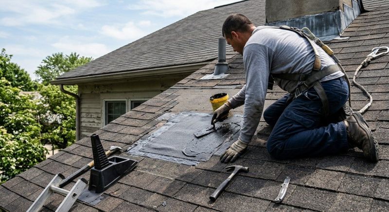 Asphalt Roof Leak Repair in Victoria, VA