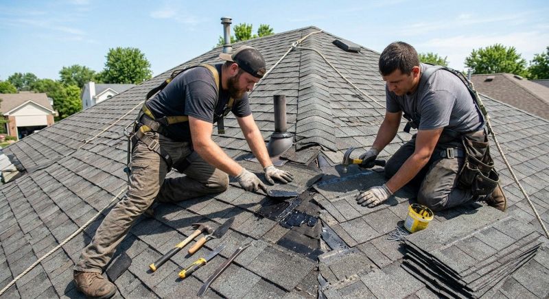 Asphalt Roof Repair in Charlotte County, VA