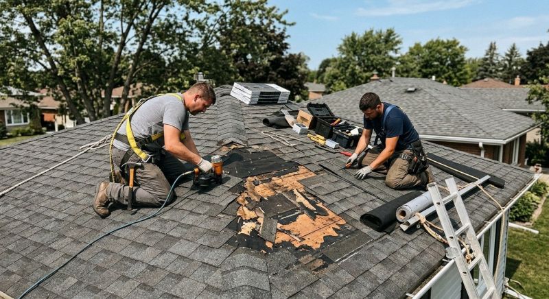 Asphalt Roof Repair in Cumberland, VA
