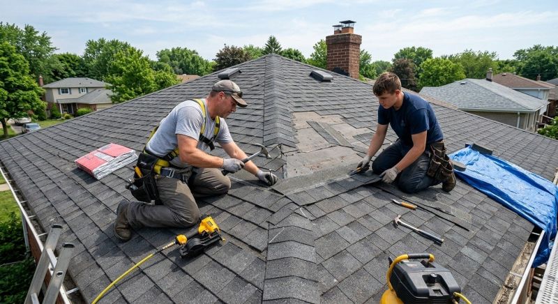 Asphalt Roof Repair in Victoria, VA