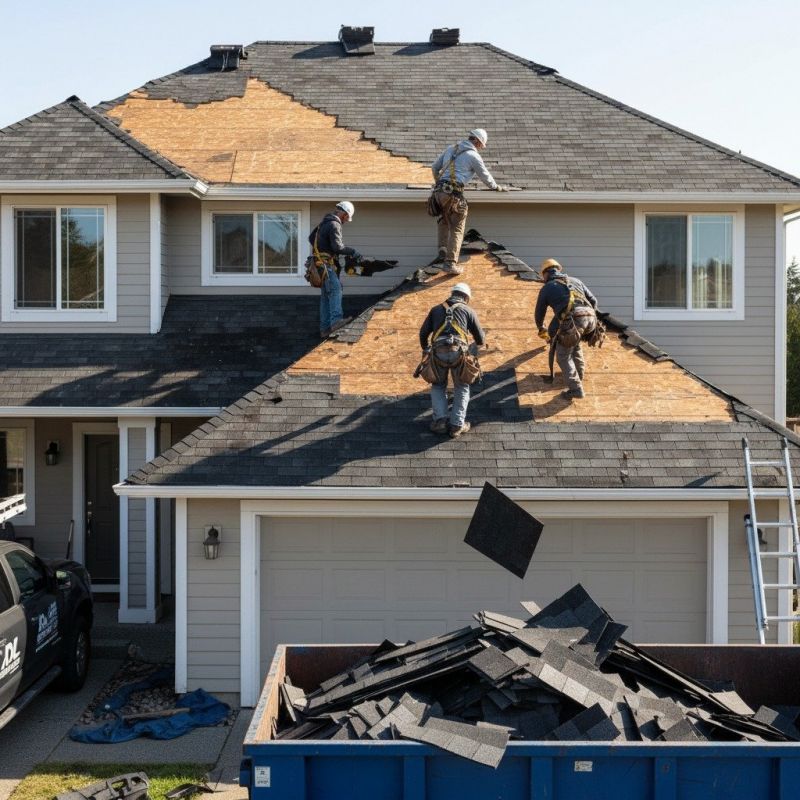 Asphalt Roof Replacement in Appomattox County, VA