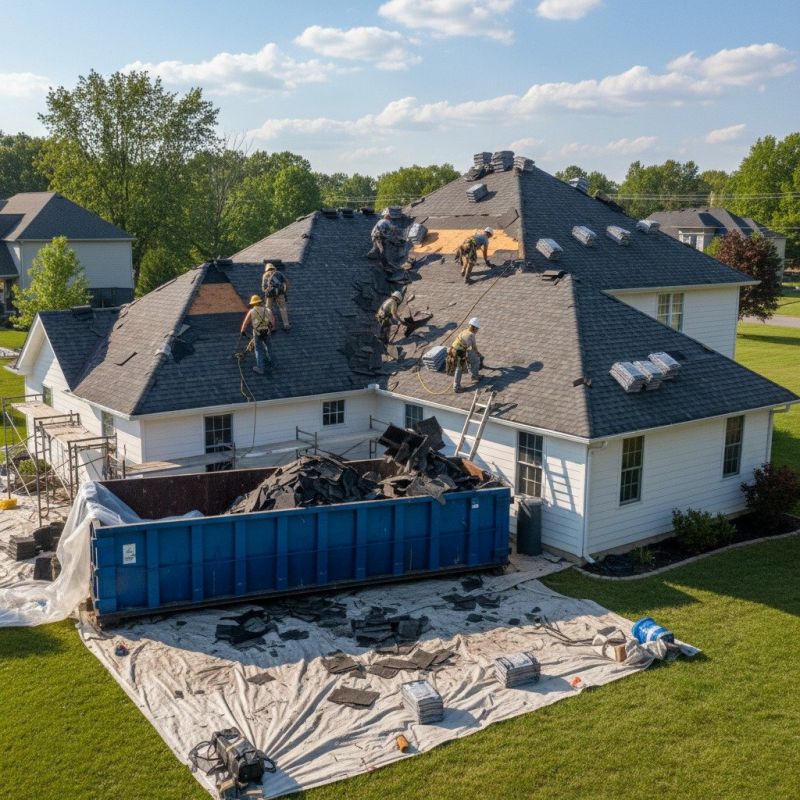 Asphalt Roof Replacement in Meherrin, VA