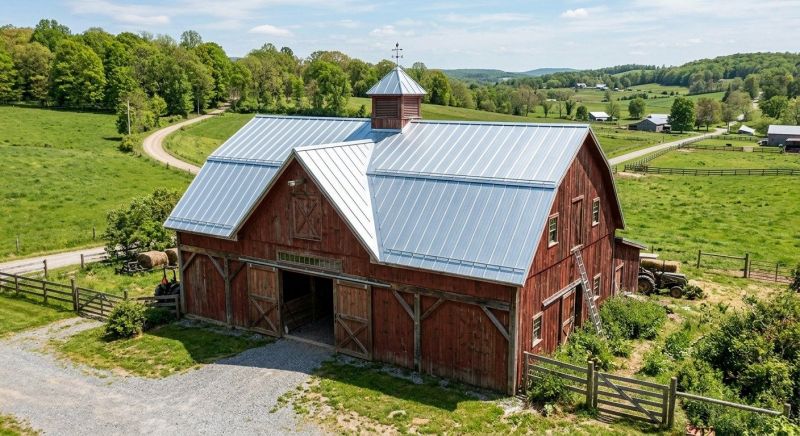 Barn Roof Replacement in Appomattox, VA