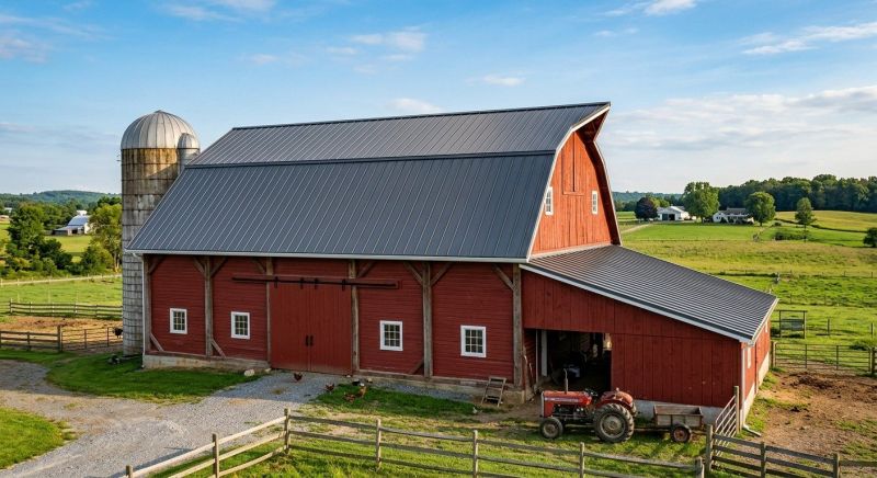 Barn Roof Replacement in Meherrin, VA