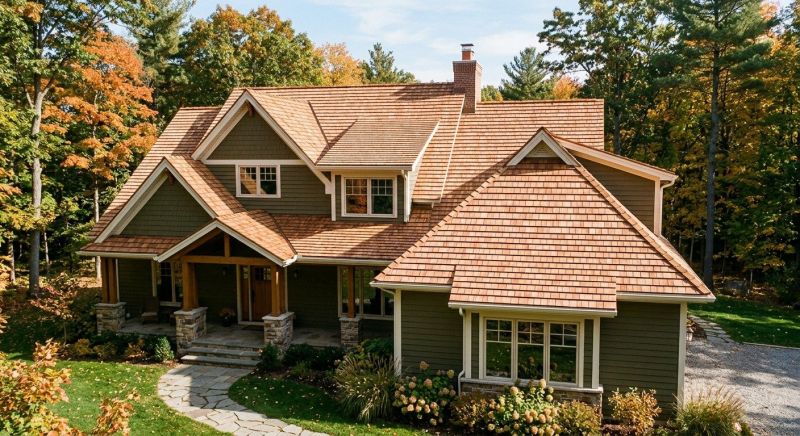 Cedar Roof Installation in Buckingham, VA