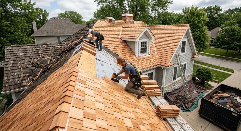 Cedar Roof Replacement in Charlotte County, VA