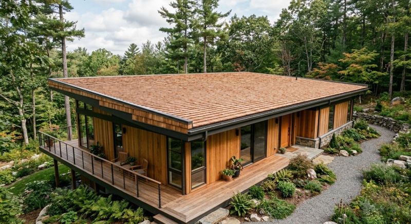 Cedar Shake Roof Construction in Farmville, VA