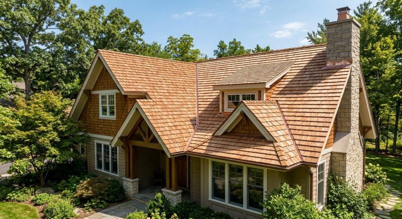 Cedar Shake Roof Construction in Prince Edward County, VA