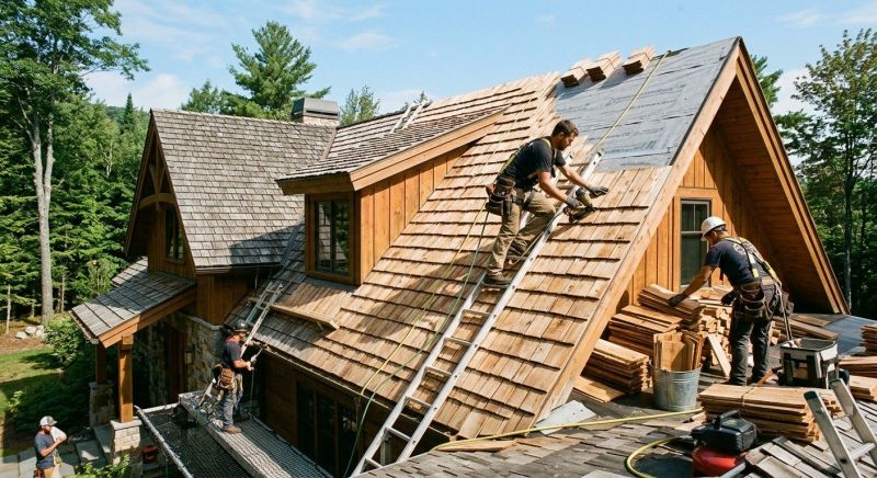 Cedar Shingles Replacement in Farmville, VA