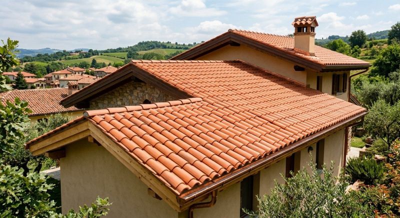 Clay Roof Installation in Farmville, VA