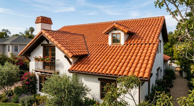 Clay Roof Installation in Victoria, VA