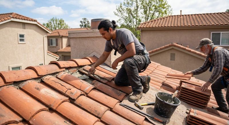Clay Roof Leak Repair in Farmville, VA