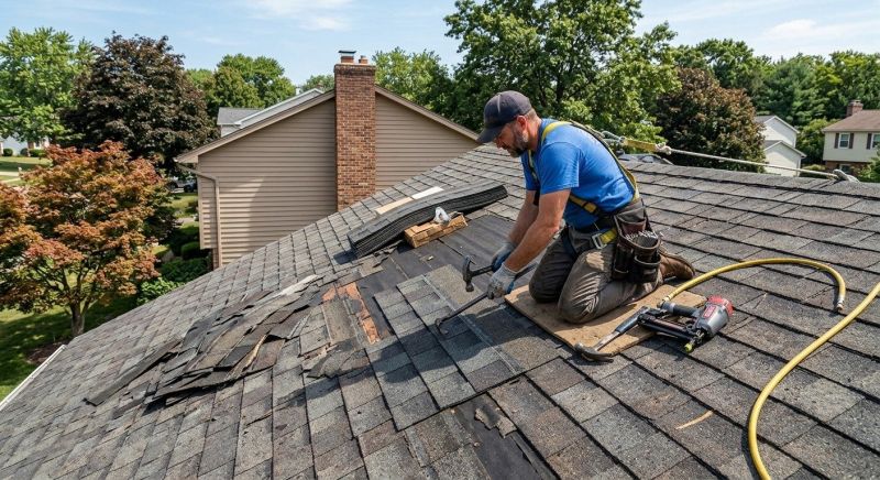 Composite Shingle Repair in Farmville, VA