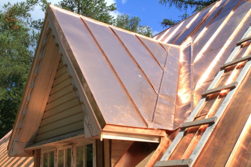 Copper Roof Installation in Farmville, VA