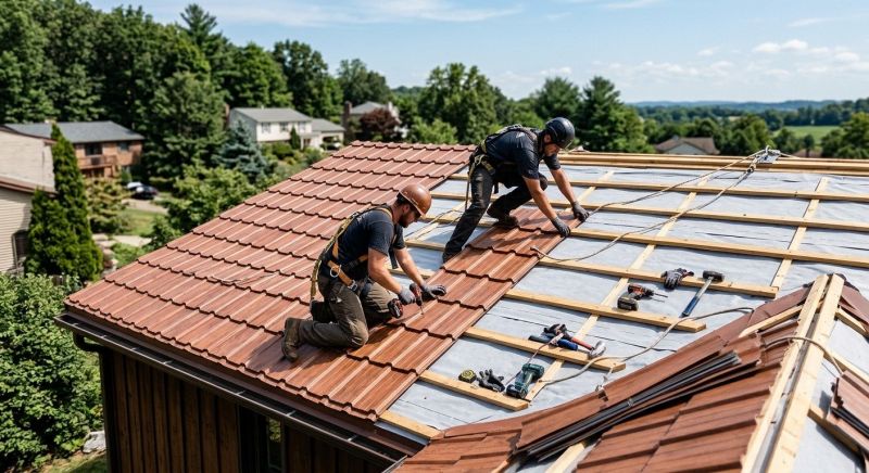 Copper Roof Installation in Farmville, VA