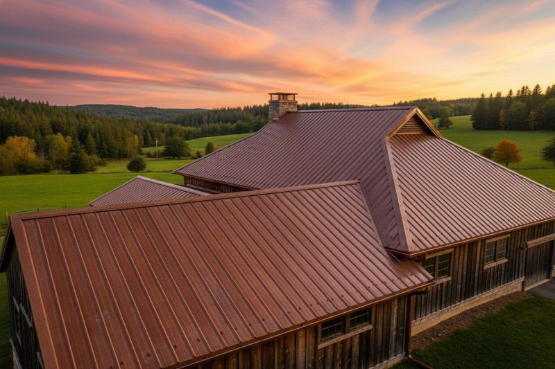 Copper Roof Replacement in Farmville, VA