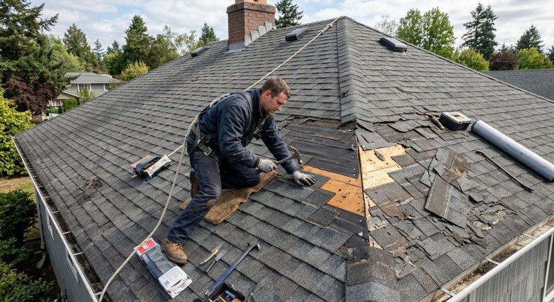 Damaged Roof Repair in Buckingham, VA