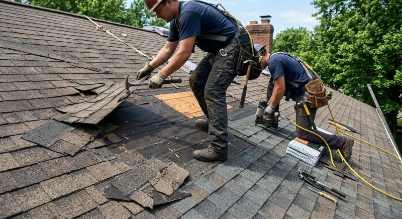 Damaged Roof Repair in Charlotte County, VA