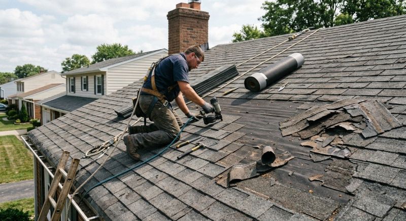 Damaged Roof Repair in Keysville, VA