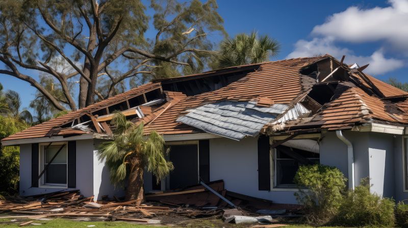 Damaged Roof Replacement in Crewe, VA