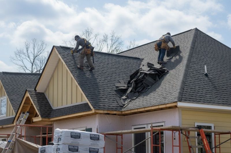 Damaged Roof Replacement in Farmville, VA