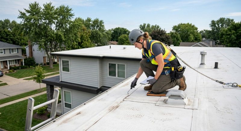 Epdm Roof Inspection in Farmville, VA