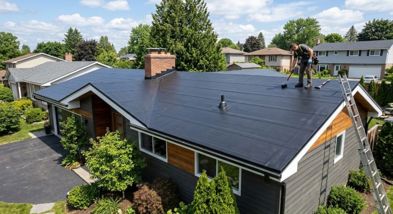 Epdm Roof Installation in Charlotte County, VA