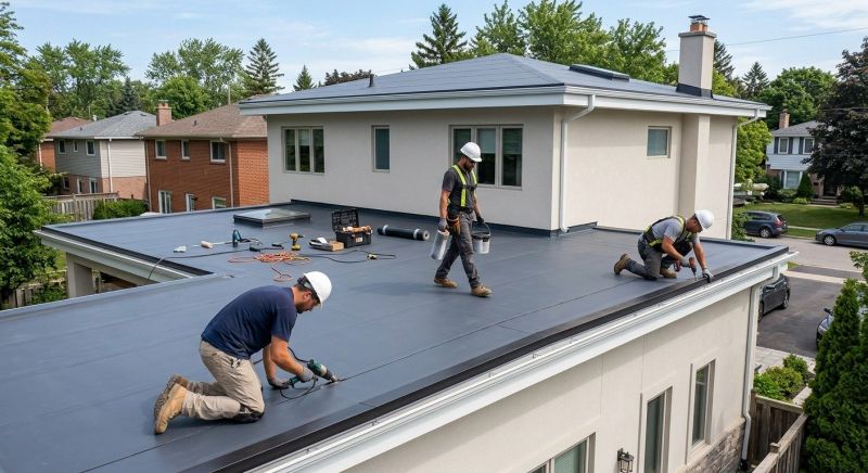 Epdm Roof Installation in Keysville, VA