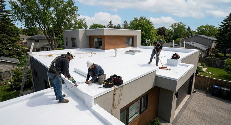 Flat Roof Installation in Crewe, VA