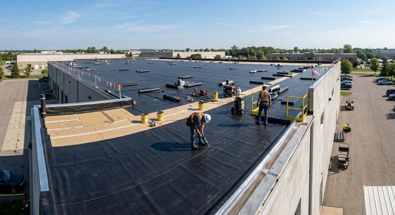 Flat Roof Installation in Prince Edward County, VA