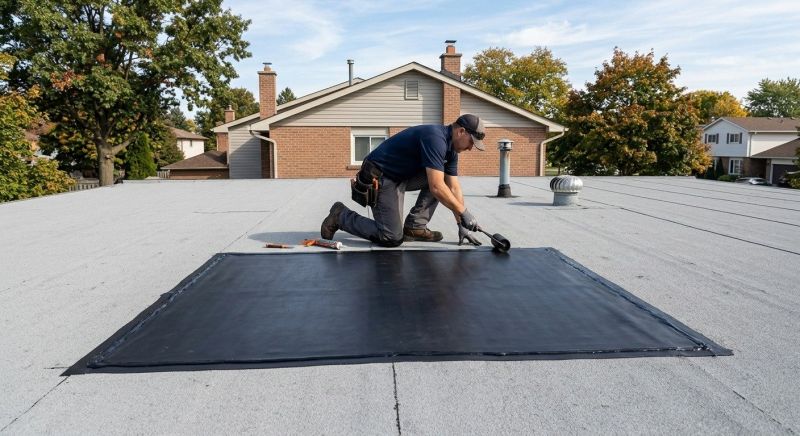 Flat Roof Repair in Appomattox, VA