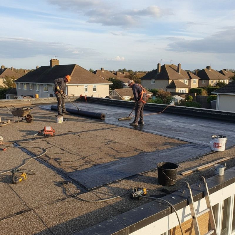 Flat Roof Repair in Buckingham County, VA