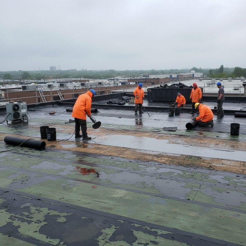 Flat Roof Repair in Prince Edward County, VA