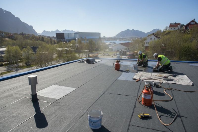 Flat Roof Replacement in Buckingham, VA