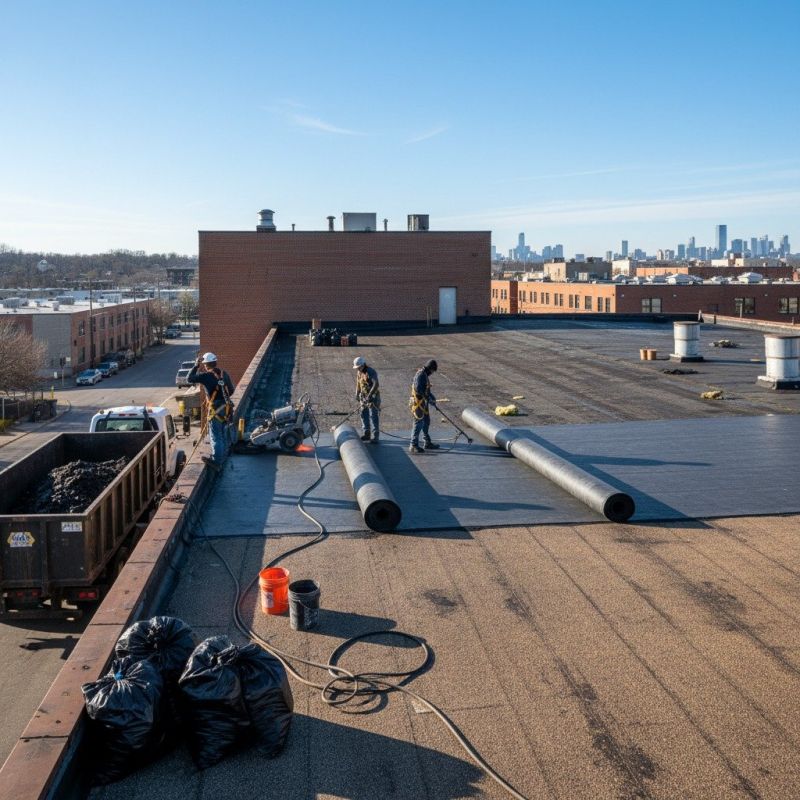 Flat Roof Replacement in Charlotte County, VA