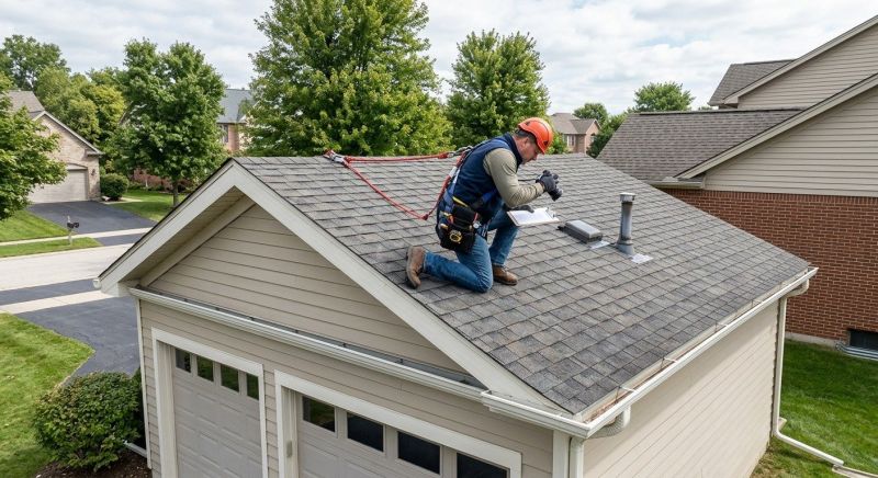 Garage Roof Inspection in Farmville, VA
