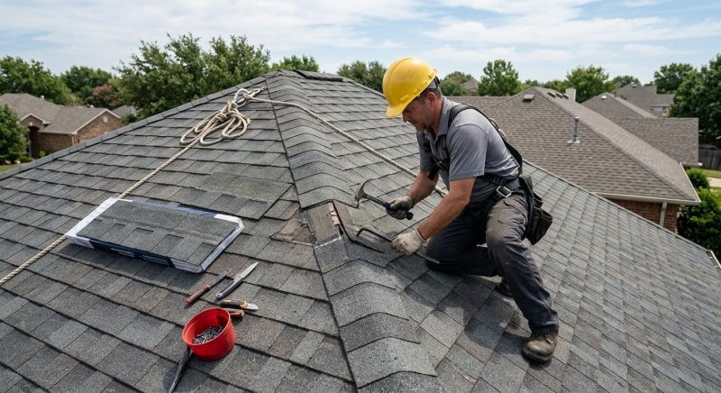 Hip Roof Shingle Replacement in Farmville, VA