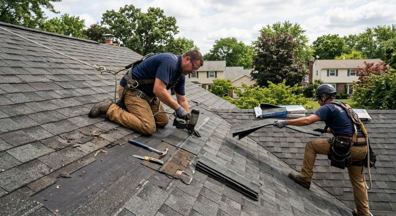 House Roof Repair in Prince Edward County, VA