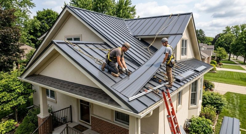 Metal Roof Installation in Appomattox County, VA