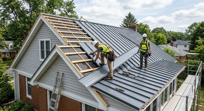 Metal Roof Installation in Cumberland, VA