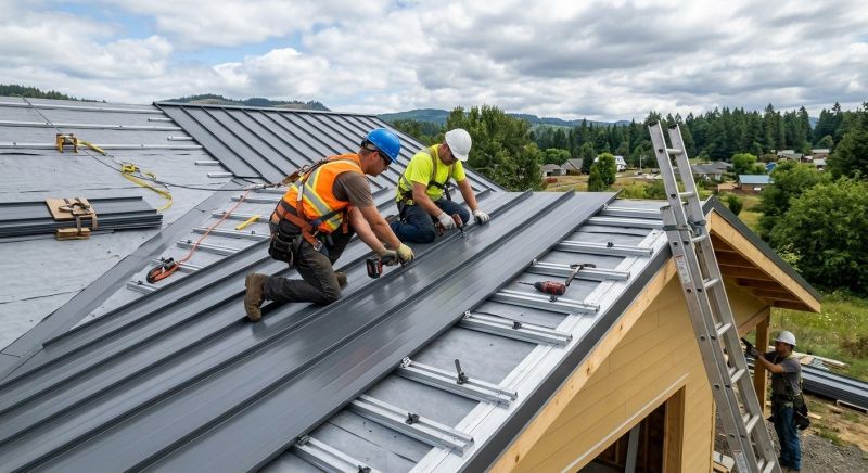 Metal Roof Installation in Keysville, VA