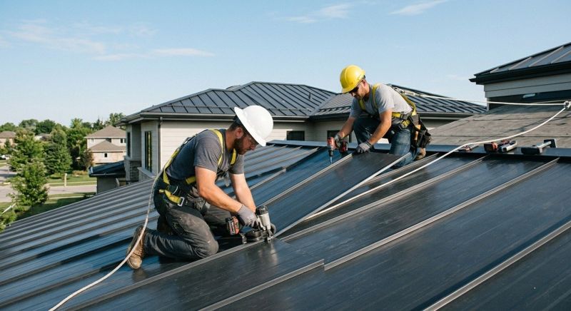 Metal Roof Installation in Victoria, VA