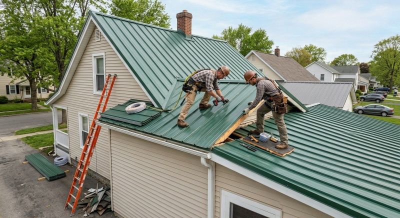Metal Roof Repair in Appomattox County, VA